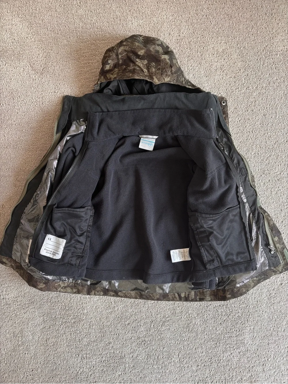 Columbia kids hooded